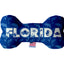 Pet & Dog Plush Bone Toys, "Florida State Options" (Available in different pattern options)