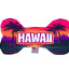 Pet & Dog Plush Bone Toys, "Hawaii State Options" (Available in different pattern options)