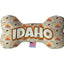 Pet & Dog Plush Bone Toys, "Idaho State Options" (Available in different pattern options)