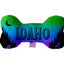 Pet & Dog Plush Bone Toys, "Idaho State Options" (Available in different pattern options)