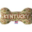 Pet & Dog Plush Bone Toys, "Kentucky State Options" (Available in different pattern options)