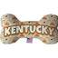 Pet & Dog Plush Bone Toys, "Kentucky State Options" (Available in different pattern options)