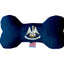 Pet & Dog Plush Bone Toys, "Louisiana State Options" (Available in different pattern options)