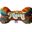 Pet & Dog Plush Bone Toys, "Maine State Options" (Available in different pattern options)