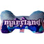 Pet & Dog Plush Bone Toys, "Maryland State Options" (Available in different pattern options)