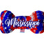 Pet & Dog Plush Bone Toys, "Mississippi State Options" (Available in different pattern options)