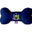 Pet & Dog Plush Bone Toys, "New York State Options" (Available in different pattern options)