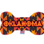 Pet & Dog Plush Bone Toys, "Oklahoma State Options" (Available in different pattern options)