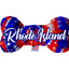 Pet & Dog Plush Bone Toys, "Rhode Island  State Options" (Available in different pattern options)