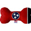 Pet & Dog Plush Bone Toys, "Tennessee State Options" (Available in different pattern options)