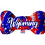 Pet & Dog Plush Bone Toys, "Wyoming State Options" (Available in different pattern options)