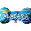 Pet & Dog Plush Bone Toys, "Alabama Mountains" (Set 2 of 2 Alabama State Toy Options, available in different pattern options!)