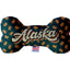 Pet & Dog Plush Bone Toys, "Alaskan Coast" (Set 1 of 2 Alaska State Toy Options, available in different pattern options!)