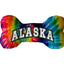 Pet & Dog Plush Bone Toys, "Alaskan Coast" (Set 1 of 2 Alaska State Toy Options, available in different pattern options!)