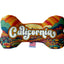 Pet & Dog Plush Bone Toys, "California Mountains" (Set 2 of 3 California State Toy Options, available in different pattern options!)