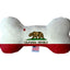 Pet & Dog Plush Bone Toys, "California Mountains" (Set 2 of 3 California State Toy Options, available in different pattern options!)