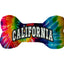 Pet & Dog Plush Bone Toys, "California Beaches" (Set 1 of 3 )