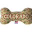 Pet & Dog Plush Bone Toys, "Colorado Mountains" (Set 1 of 2)