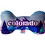 Pet & Dog Plush Bone Toys, "Colorado Mountains" (Set 1 of 2)