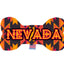 Pet & Dog Plush Bone Toys, "Nevada Desert" (Set 1 of 2 Nevada State Toy Options, available in different pattern options!)