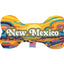 Pet & Dog Plush Bone Toys, "New Mexico Mountains" (Set 2 of 2 New Mexico State Toy Options, available in different pattern options!)