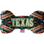 Pet & Dog Plush Bone Toys, "Texas Desert" (Set 3 of 3 Texas State Toy Options, available in different pattern options!)