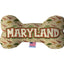 Pet & Dog Plush Bone Toys, "Maryland State Options" (Available in different pattern options)