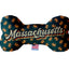 Pet & Dog Plush Bone Toys, "Massachusetts State Options" (Available in different pattern options)