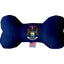 Pet & Dog Plush Bone Toys, "Michigan State Options" (Available in different pattern options)