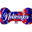 Pet & Dog Plush Bone Toys, "Nebraska State Options" (Available in different pattern options)