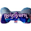 Pet & Dog Plush Bone Toys, "New York State Options" (Available in different pattern options)