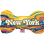 Pet & Dog Plush Bone Toys, "New York State Options" (Available in different pattern options)