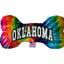 Pet & Dog Plush Bone Toys, "Oklahoma State Options" (Available in different pattern options)