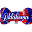 Pet & Dog Plush Bone Toys, "Oklahoma State Options" (Available in different pattern options)