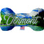 Pet & Dog Plush Bone Toys, "Vermont State Options" (Available in different pattern options)