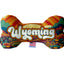 Pet & Dog Plush Bone Toys, "Wyoming State Options" (Available in different pattern options)