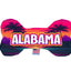 Pet & Dog Plush Bone Toys, "Alabama Coast" (Set 1 of 2 Alabama State Toy Options, available in different pattern options!)