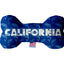 Pet & Dog Plush Bone Toys, "California Beaches" (Set 1 of 3 )