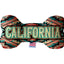 Pet & Dog Plush Bone Toys, "California Desert" (Set 3 of 3 California State Toy Options, available in different pattern options!)