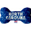 Pet & Dog Plush Bone Toys, "North Carolina Coast" (Set 2 of 2 North Carolina State Toy Options, available in different pattern options!)