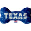 Pet & Dog Plush Bone Toys, "Texas Coast" (Set 1 of 3 Texas State Toy Options, available in different pattern options!)