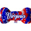 Pet & Dog Plush Bone Toys, "Virginia Coast" (Set 2 of 2 Virginia State Toy Options, available in different pattern options!)