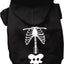 Halloween Pet, Dog & Cat Hoodie Screen Printed, "Paw Skellington Costume"