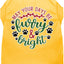 Christmas Pet Dog and Cat Shirt Screen Printed, "Furry & Bright"