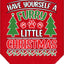 Christmas Pet and Dog Bandana Screen Printed, "Have Yourself A Furry Little Christmas"