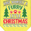 Christmas Pet and Dog Bandana Screen Printed, "Have Yourself A Furry Little Christmas"