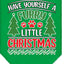 Christmas Pet and Dog Bandana Screen Printed, "Have Yourself A Furry Little Christmas"