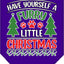 Christmas Pet and Dog Bandana Screen Printed, "Have Yourself A Furry Little Christmas"