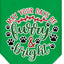 Christmas Pet and Dog Bandana Screen Printed, "Furry & Bright"