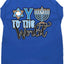 Hanukkah Pet Dog and Cat Shirt Screen Printed, "Oy To The World"